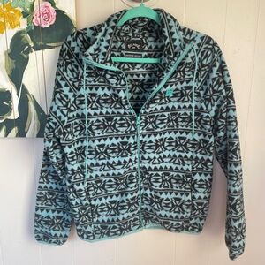 NWOT Billabong Fleece Zip Up